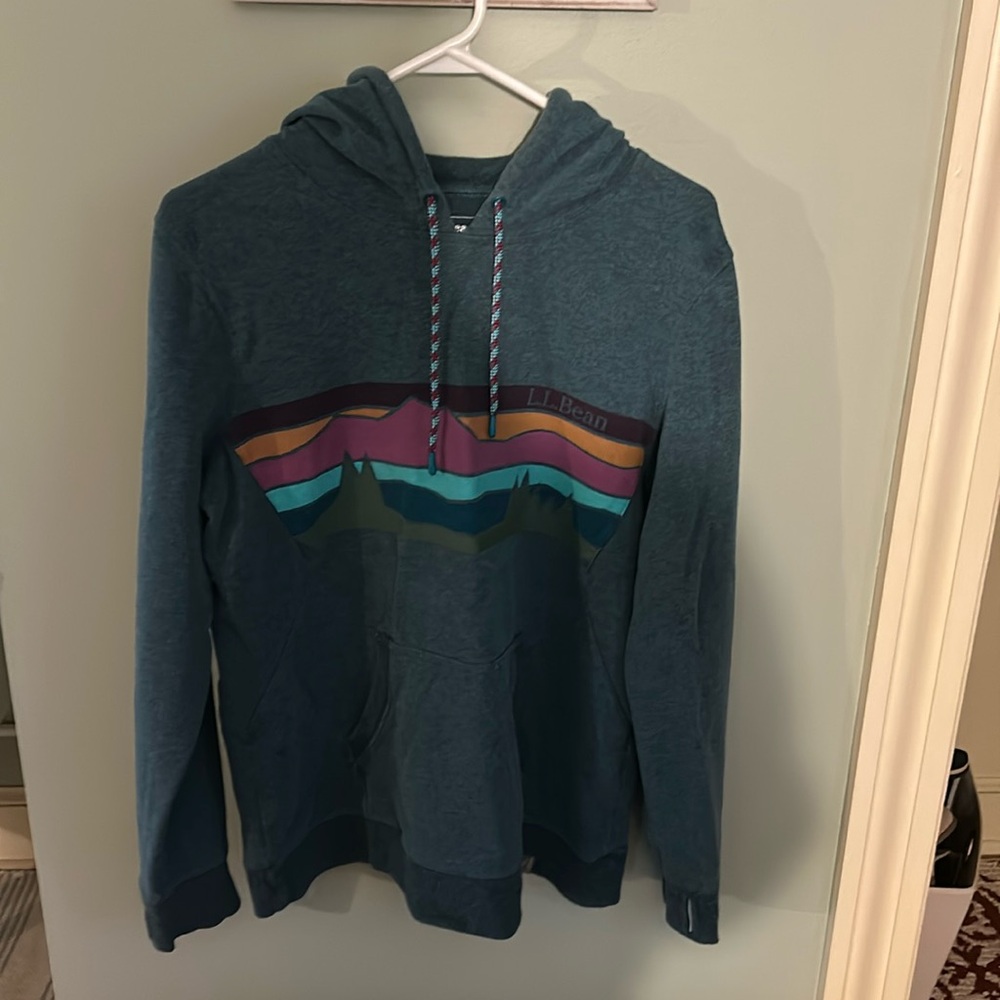 LL Bean women’s hooded sweatshirt